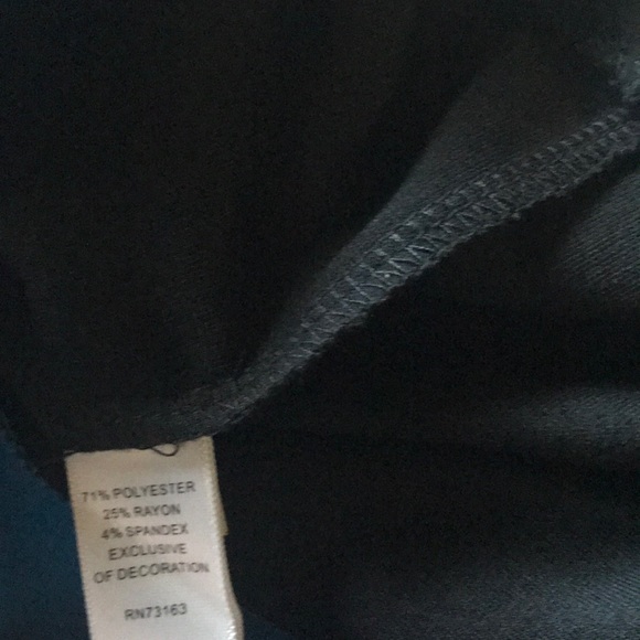 Neiman Marcus Blue & Black Jersey Dress, size 10 - Picture 6 of 7